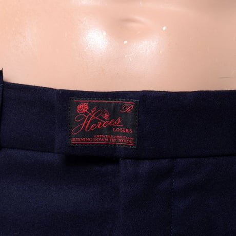 RAF SIMONS ラフシモンズ クラシックパンツ ウール ダークネイビー