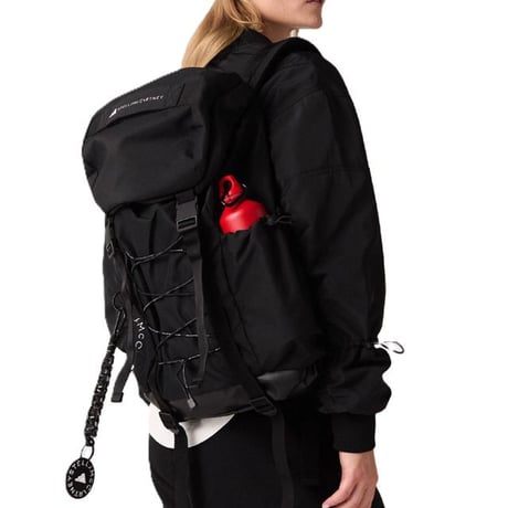 ステラマッカートニー stella mccartney アディダス adidas バックパック プレーンウィーブ（ポリエステル） ブラック 正規取扱
