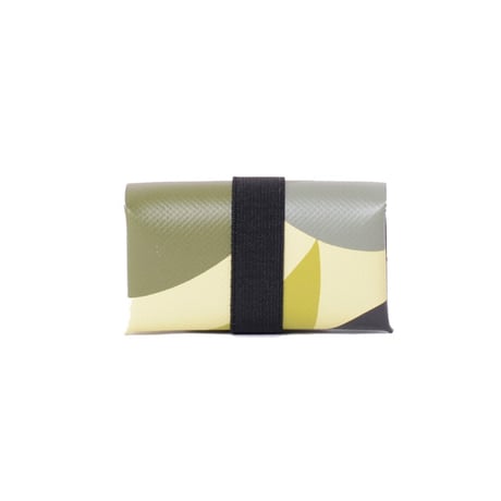 マルニ Marni 3つ折り財布 セルロースなど グリーンカモフラージュ