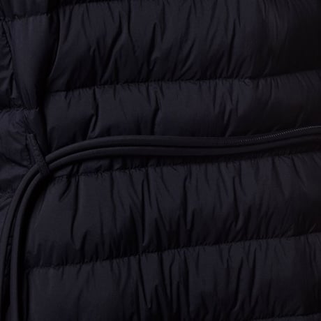 インポートブランド import brand MooRER ムーレー ベルト付きミディ丈コート ダウンフェザー ネイビー