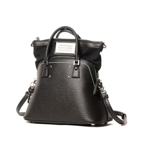 メゾン マルジェラ Maison Margiela 5ACアイコンバッグ 牛革 ブラック 正規取扱