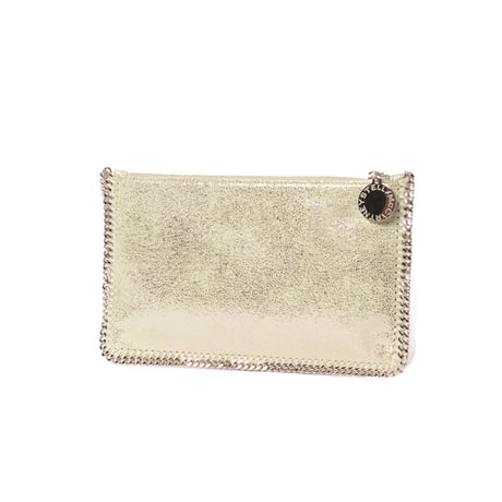 ステラマッカートニー stella mccartney ポシェット Falabella チェーンショルダーバッグ  ヴィーガン シルバー
