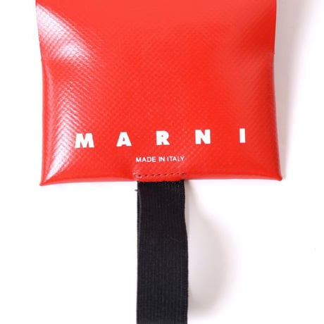 マルニ Marni コインケース名刺入れ PVC レッド