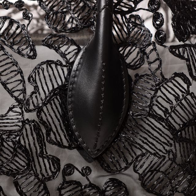 エルマノシェルビーノ ermanno scervino 総レーストートバッグ