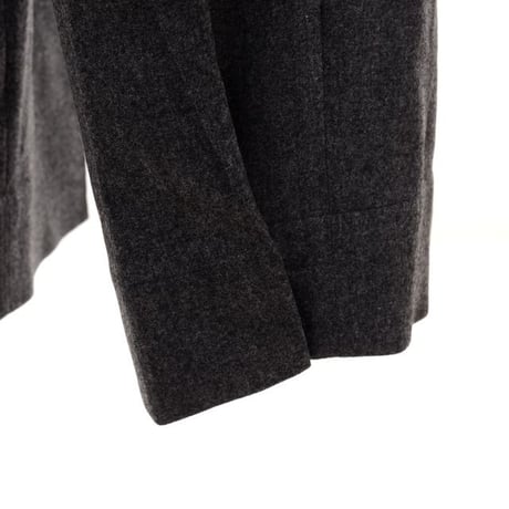プルーンゴールドシュミット prune goldschmidt クロップドタックパンツ ウールカシミア ソフトグレー
