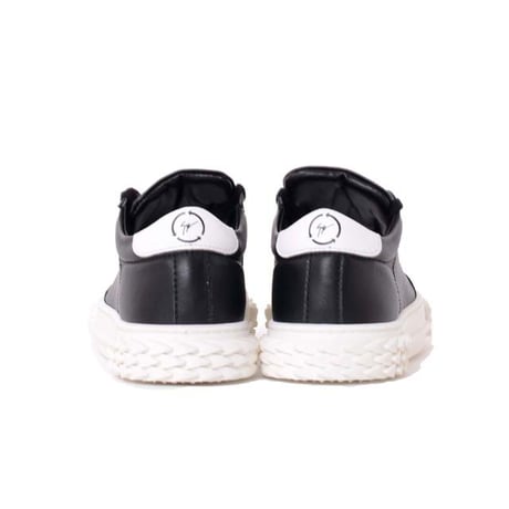 ジュゼッペザノッティ GIUSEPPE ZANOTTI ローカットスニーカー エコファブリック ブラック