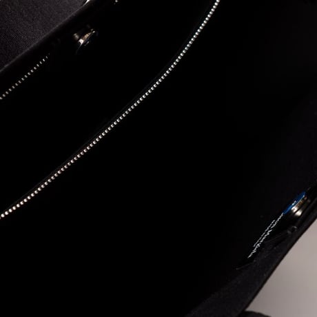 メゾン マルジェラ Maison Margiela Cabasショッピングバッグバーティカル コットンポリエステル ブラック 正規取扱