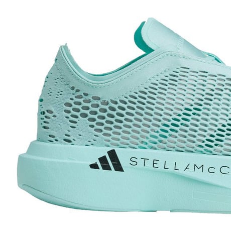 ステラマッカートニー stella mccartney アディダス adidas レースメッシュ上げ底スニーカー 合成繊維 ミントグリーン 正規取扱
