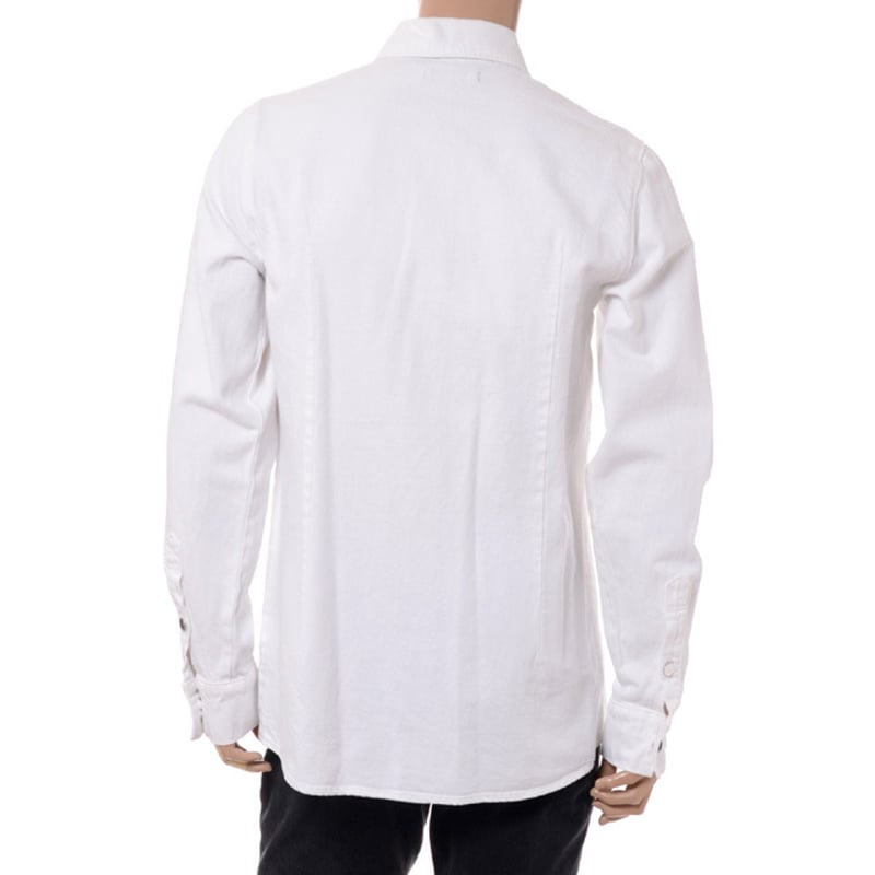 ラフシモンズ RAF SIMONS スリムフィットデニムシャツ コットン