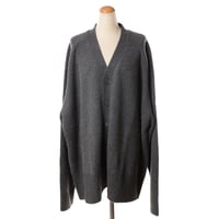 エクストリームカシミヤ extreme cashmere x Ｖネックカーディガン カシミア グレー 正規取扱