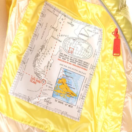 インポートブランド import brand ケープホーン CAPE HORN ダウンベスト ナイロン レモン