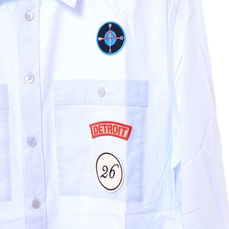 RAF SIMONS (ラフシモンズ) ワッペン付きシャツ | YOKOAUNTY
