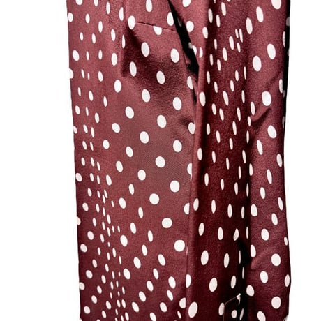 ステラマッカートニー stella mccartney ボルカドットブラウス フォレストフレンドリービスコース ブラウン 正規取扱