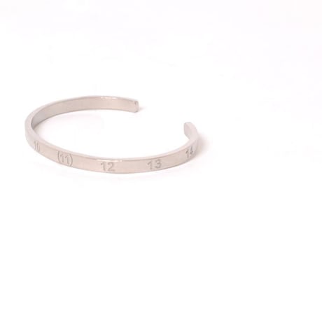 メゾン マルジェラ Maison Margiela ナンバリングカフブレスレット シルバー925 シルバー