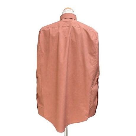 エムエムシックス メゾンマルジェラ MM6 MAISON MARGIELA 襟付き変形ブラウス コットン ブラウン