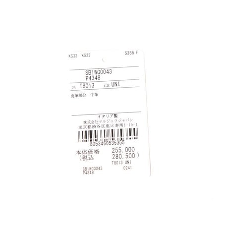 メゾン マルジェラ Maison Margiela 5ACホーボーミディアム コットンポリエステル ブラック 正規取扱