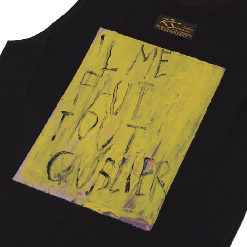 ラフシモンズ RAF SIMONS Sleeveless oversized T-shitrt ラフシモンズ RAF SIMONS Sleeveless oversized T-shitrt