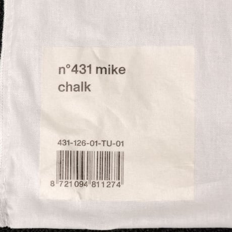 エクストリームカシミヤ extreme cashmere x n431 mike丸襟セーター カシミアなど チョーク