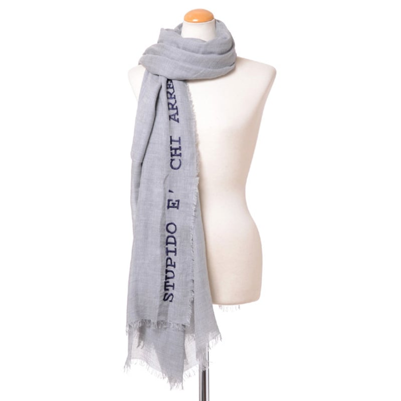 ファリエロサルティ Faliero Sarti Stupid大判ストール モダール
