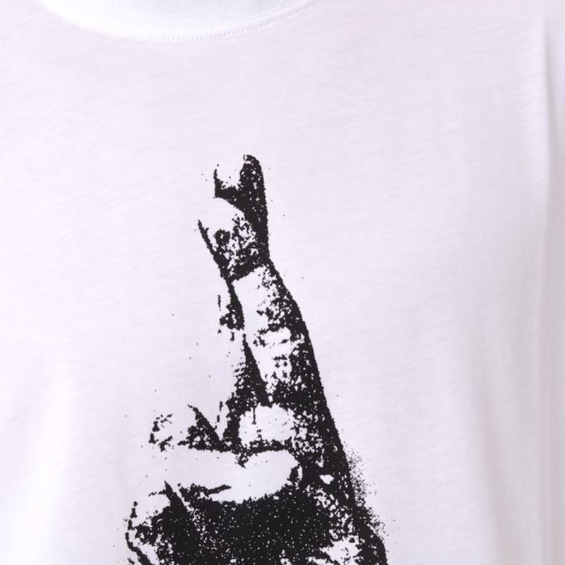 ラフシモンズ RAF SIMONS Oversized T-shirt with hand s
