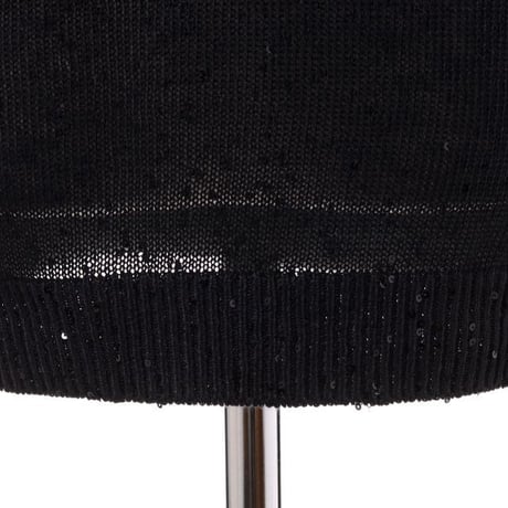 ブルネロクチネリ Brunello Cucinelli Vネックセーター リネンシルクニット ブラック