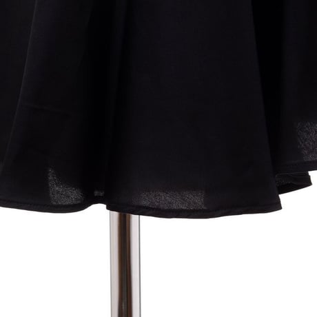 エムエムシックス メゾンマルジェラ MM6 MAISON MARGIELA Ｖネックブラウス サテン ブラック
