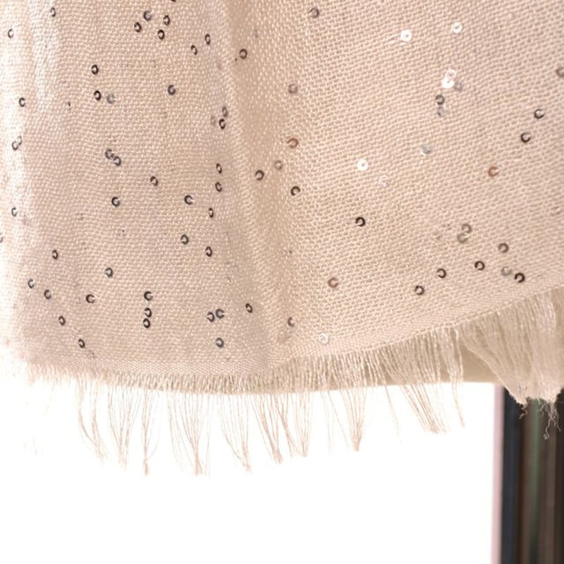 ブルネロクチネリ Brunello Cucinelli スパンコールストール ブルネロクチネリ Brunello Cucinelli スパンコールストール