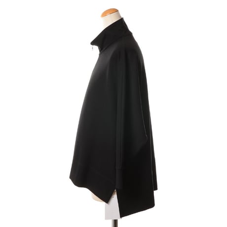 ロゼッタゲッティ ROSETTA GETTY ジッパー付きワイドトップス ストレッチ ブラック