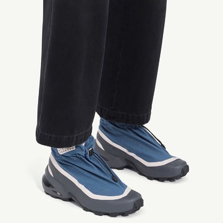 エムエムシックス メゾンマルジェラ MM6 MAISON MARGIELA Salomon ミッドスニーカー ライトブルー