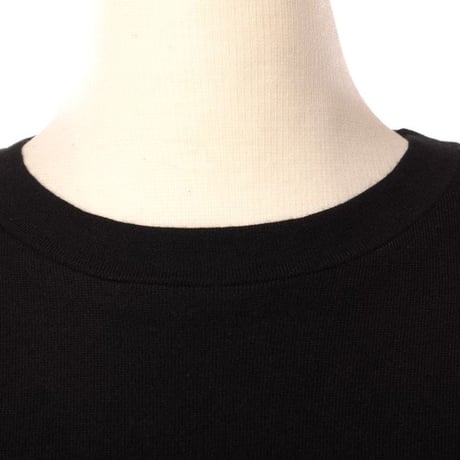エクストリームカシミヤ extreme cashmere x n°268 cuba カットソー コットンカシミヤ ブラック 正規取扱