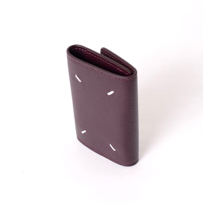 メゾン マルジェラ Maison Margiela キーケース 山羊革 ダークパープル