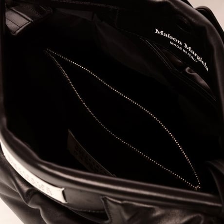 メゾン マルジェラ Maison Margiela Glam Slam ミディアム ショルダーバッグ ラムレザー ブラック レディースメンズ 正規取扱