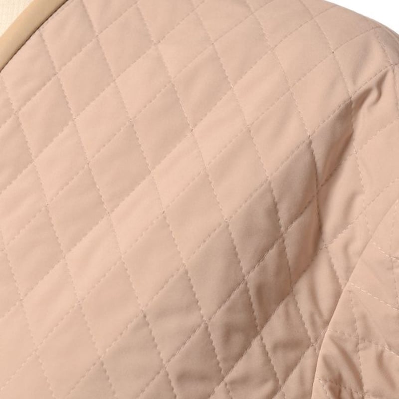 アニオナ AGNONA ロングコート キルティング ベージュ | YOKOAUNTY