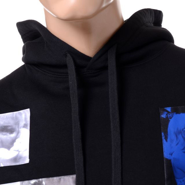 RAF SIMONS ラフシモンズ パッチピクチャープリントフーデットパーカー