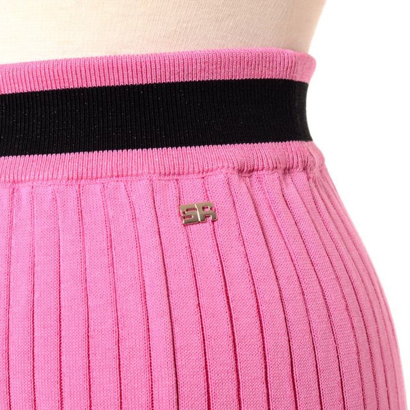 ソニアリキエル SONIA RYKIEL フレアーニットスカート リブ ソニアリキエル SONIA RYKIEL フレアーニットスカート リブ