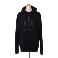 イザベルマラン ISABEL MARANT フード付きパーカー コットン裏起毛 ブラック 正規取扱