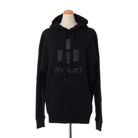 イザベルマラン ISABEL MARANT フード付きパーカー コットン裏起毛 ブラック