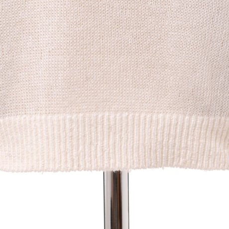 ブルネロクチネリ Brunello Cucinelli Vネックセーター リネンシルク ホワイト 正規取扱