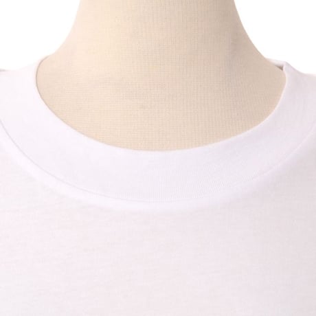テラ TELA 背中シャーリングTシャツ コットン ホワイト
