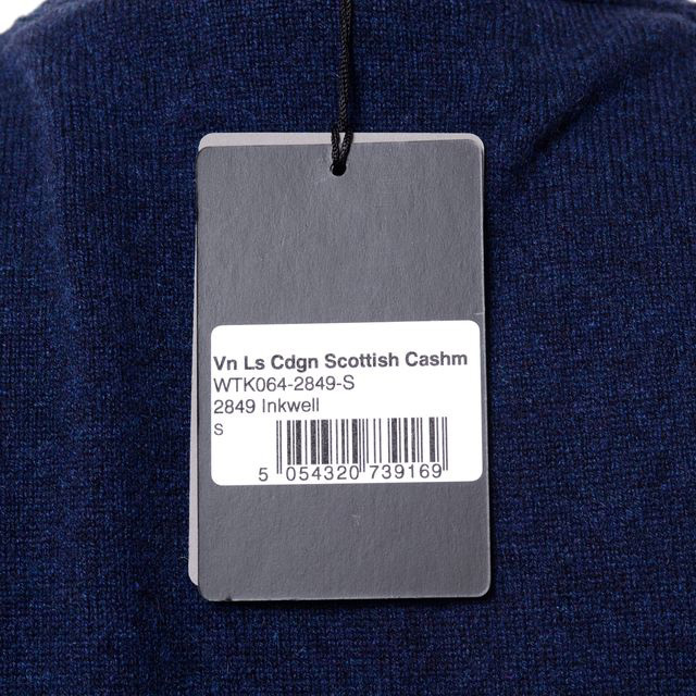 【美品】 スコットランド製 プリングル カシミヤ カーディガン 44 オリーブ♪ プリングル PRINGLE OF SCOTLAND Vネックカーディガン カシミア