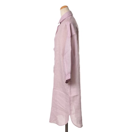 インポートブランド import brand プルマナック PLOUMANAC'H ロングブラウス リネン ライトピンク