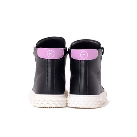 ジュゼッペザノッティ GIUSEPPE ZANOTTI ハイカットスニーカー エコファブリック ブラック