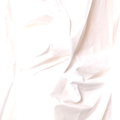 メゾン マルジェラ Maison Margiela ドレープシャツ コットン ホワイト