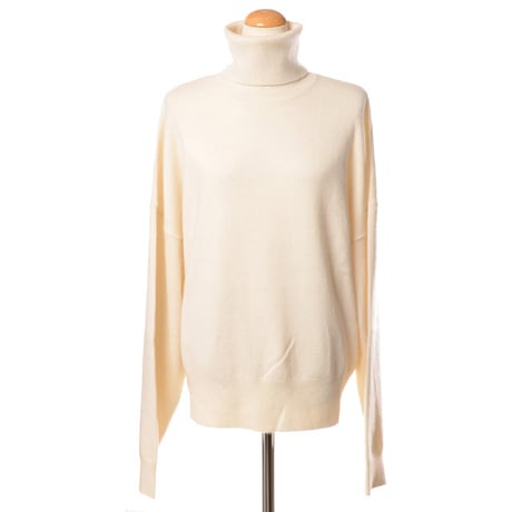エクストリームカシミヤ extreme cashmere x ハイネックセーター カシミア クリーム