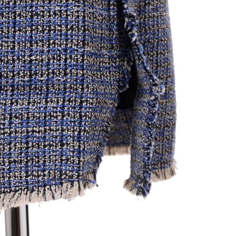 プロエンザスクーラー Proenza Schouler ワンピース ツィードなど ブルーマルチ