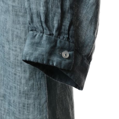 インポートブランド import brand プルマナック PLOUMANAC'H ロングブラウス リネン マリンブルー