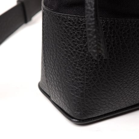 メゾン マルジェラ Maison Margiela 5ACホーボーミディアム コットンポリエステル ブラック 正規取扱