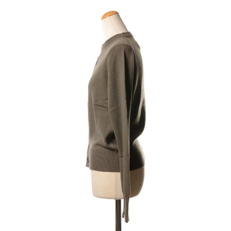 エクストリームカシミヤ extreme cashmere x little2長袖カーディガン カシミヤ アーミー