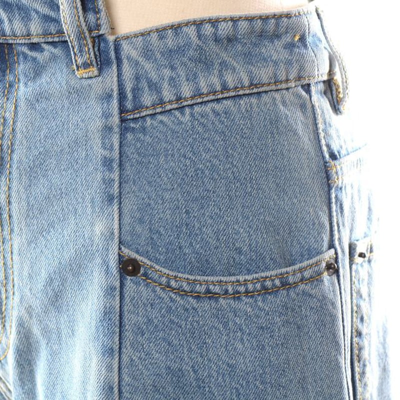 メゾン マルジェラ Maison Margiela カットアウトジーンズ コットン