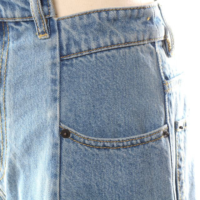 メゾン マルジェラ Maison Margiela カットアウトジーンズ コットン